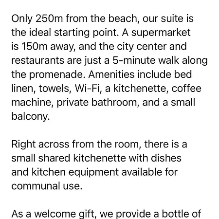 Smart Comfort Roomn8 With Balcony Private Bathroom In Location 250m Daire Limasol